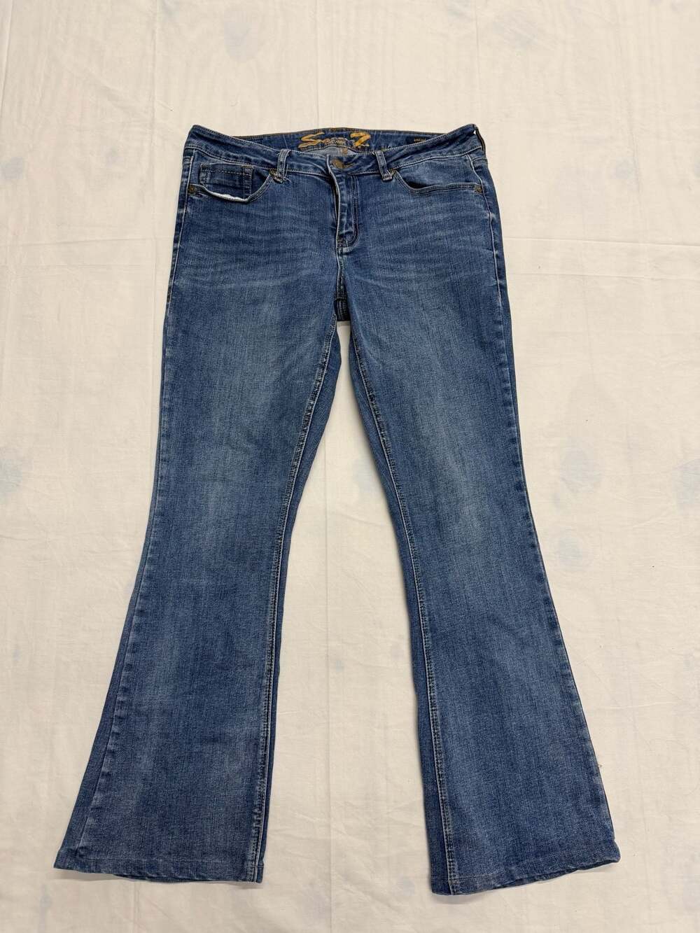 Seven7 Est 1964 Women's Boot Cut Jeans Medium Wash Size 14